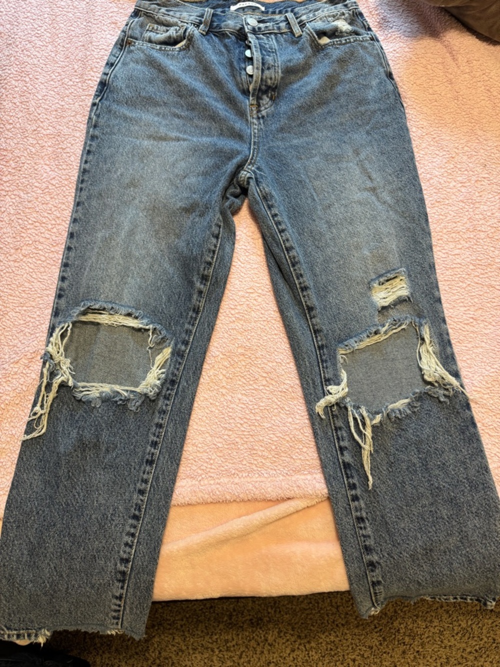 PacSun Cropped Straight Leg Ankle Jeans, size 26